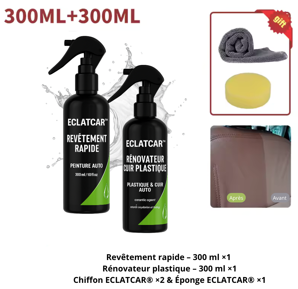 Kit d'entretien automobile ECLATCAR™